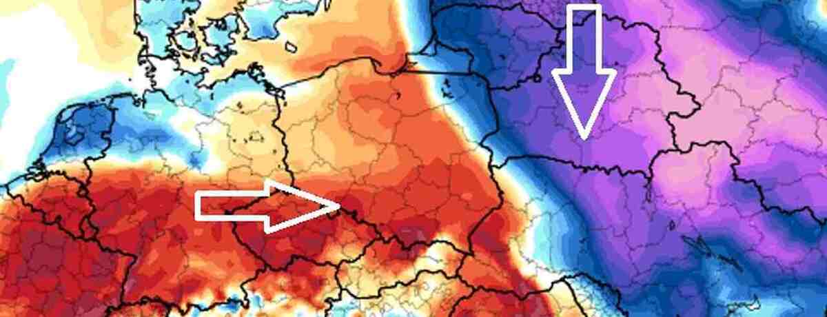 Śnieżyce przejdą w deszcz. Nadciągnie ciepły front. Zima cofnie się na wschód