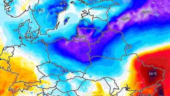 Wtargnie tęgi mróz. Temperatura spadnie do -26 stopni. Mroźna zima będzie się przedłużać