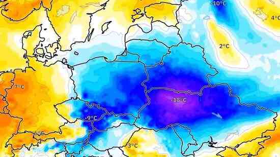 Będzie jeszcze tęgi mróz. Nawet -20 stopni. Najmroźniej w tych regionach