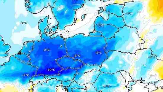 Nadciągnie silny mróz. Temperatura spadnie do -8 stopni. Fala ochłodzenia uszkodzi rośliny