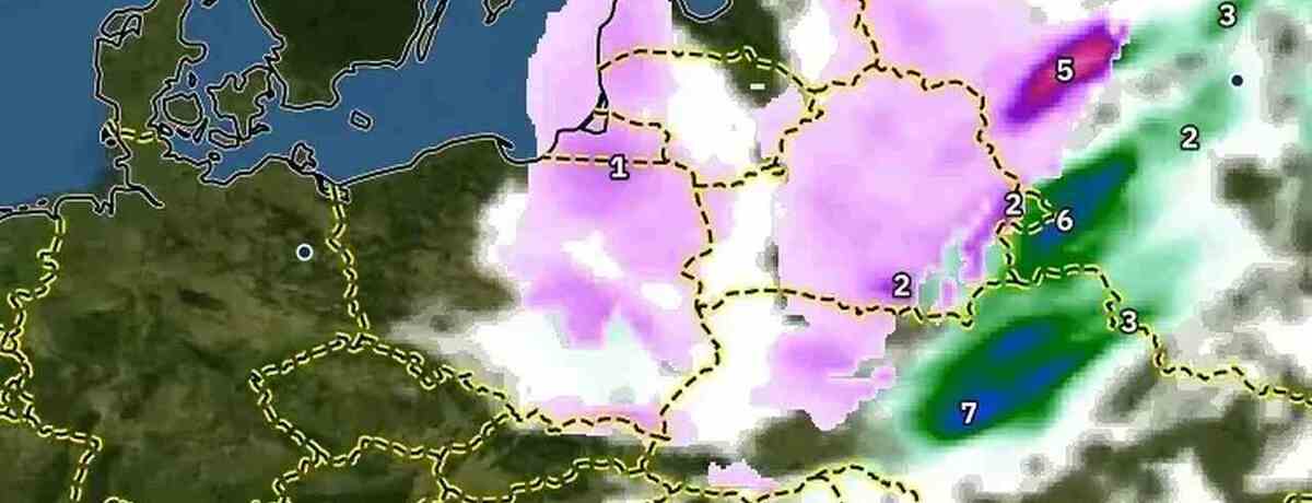 Śnieżyce nadciągną z północy. Przejdą burze śnieżne. W tych regionach spadnie śnieg