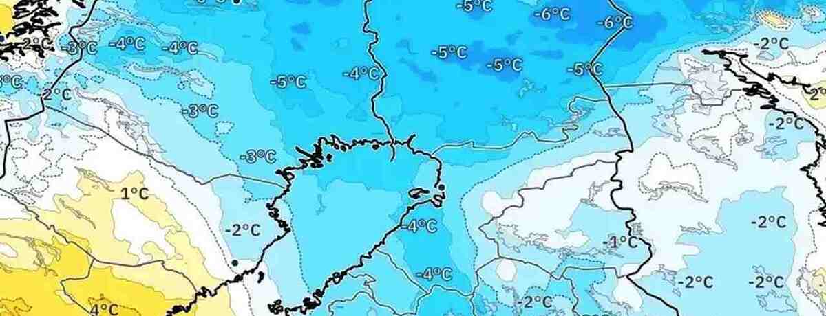 Nadejdzie wczesny mróz. Temperatura spadnie do -5 stopni. Będzie fala zimna w tych regionach