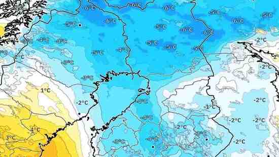 Nadejdzie wczesny mróz. Temperatura spadnie do -5 stopni. Będzie fala zimna w tych regionach