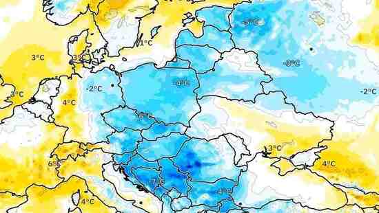 Antycyklon ściągnie mróz. Temperatura spadnie do -6 stopni. Znamy termin fali mrozów