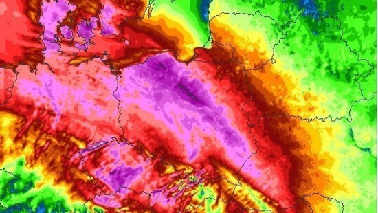 We wtorek 23.04 silny wiatr nad krajem. Miejscami przekroczy w porywach 70-80 km/h