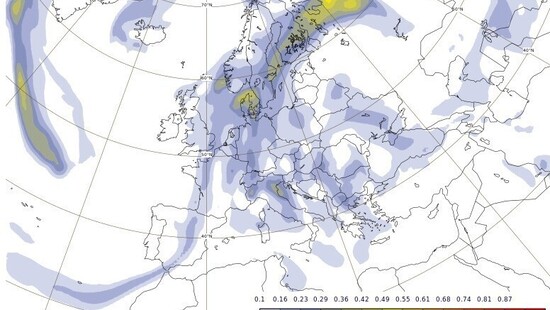 Dym z pożarów lasów w Kanadzie dotarł do Europy
